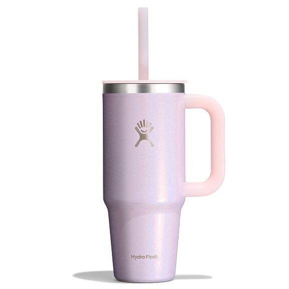 24 oz (710 ml) Travel Tumbler - Glimmer Pink