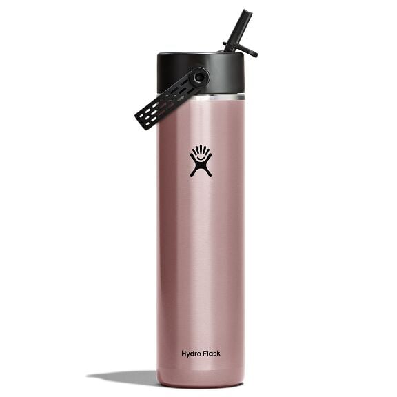 24 oz (710 ml) Lightweight Flex Straw Bottle - Quartz
