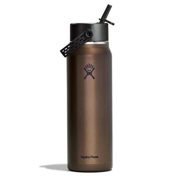 32 oz (946 ml) Lightweight Flex Straw Bottle - Obsidian