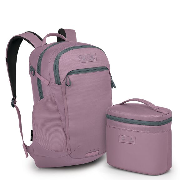 Osprey x Hydro Flask Backpack & Lunch Bag Bundle - Iris Pink