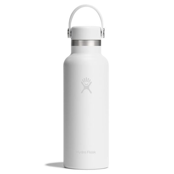 18 oz (511 ml) Standard Mouth with Flex Cap - Tonal White