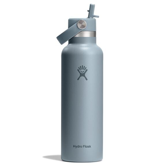 21 oz (621 ml) Standard Mouth with Flex Straw Cap - Shale Grey