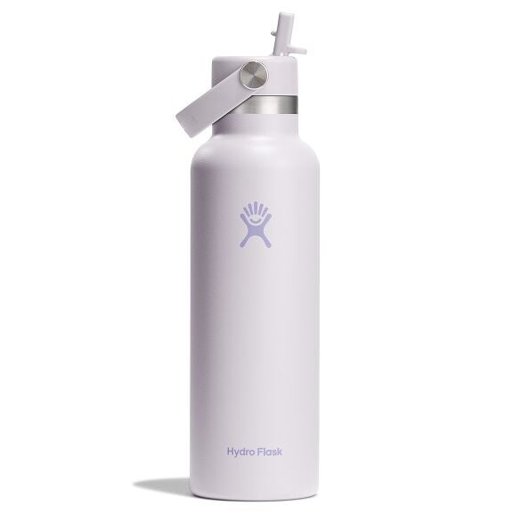 21 oz (621 ml) Standard Mouth with Flex Straw Cap - Cloud Pink