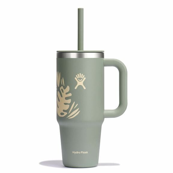 24 oz (710 ml) Travel Tumbler - Botanical Bliss - Agave