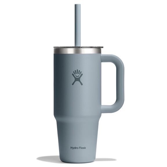 24 oz (710 ml) Travel Tumbler Clear Lid - Shale Grey
