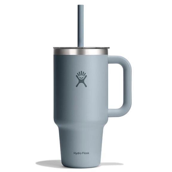 32 oz (946 ml) Travel Tumbler Clear Lid - Shale Grey