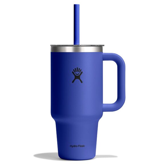 32 oz (946 ml) Travel Tumbler Clear Lid - Capri Blue