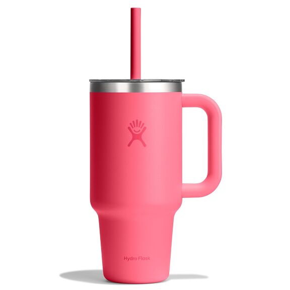 32 oz (946 ml) Travel Tumbler Clear Lid - Popstar Pink