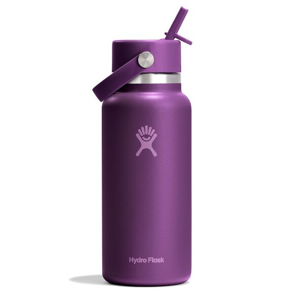 32 oz (946 ml) Wide Mouth with Flex Straw Cap - Beachplum