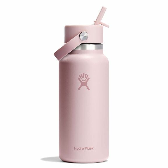 32 oz (946 ml) Wide Mouth with Flex Straw Cap - Tonal Trillium