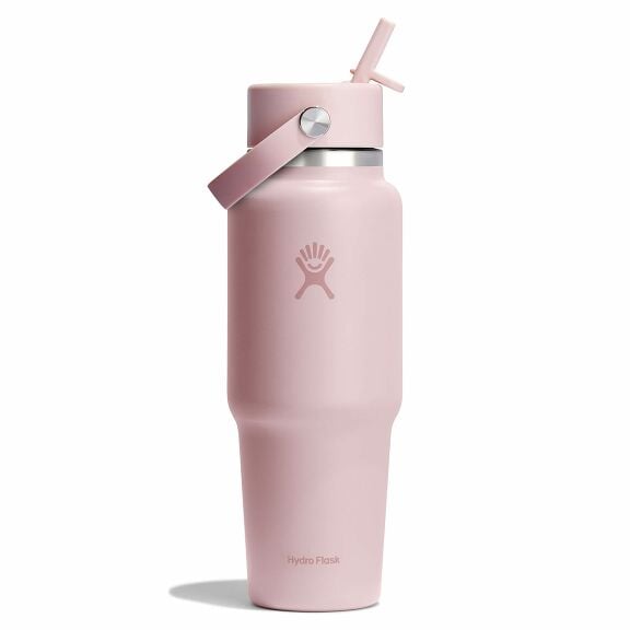 32 oz (946 ml) Wide Mouth Travel Bottle with Flex Straw Cap - Tonal Trillium