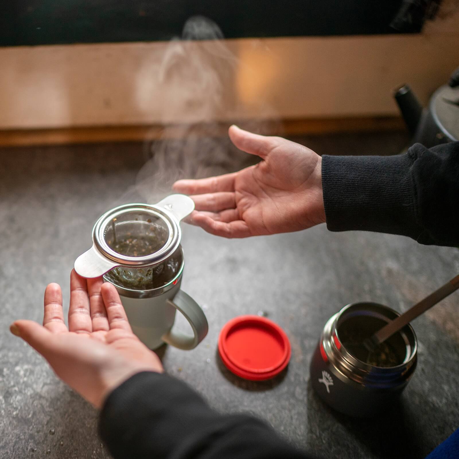 Tea Infuser Registerkarte „Spezifikationen“, Bild eins