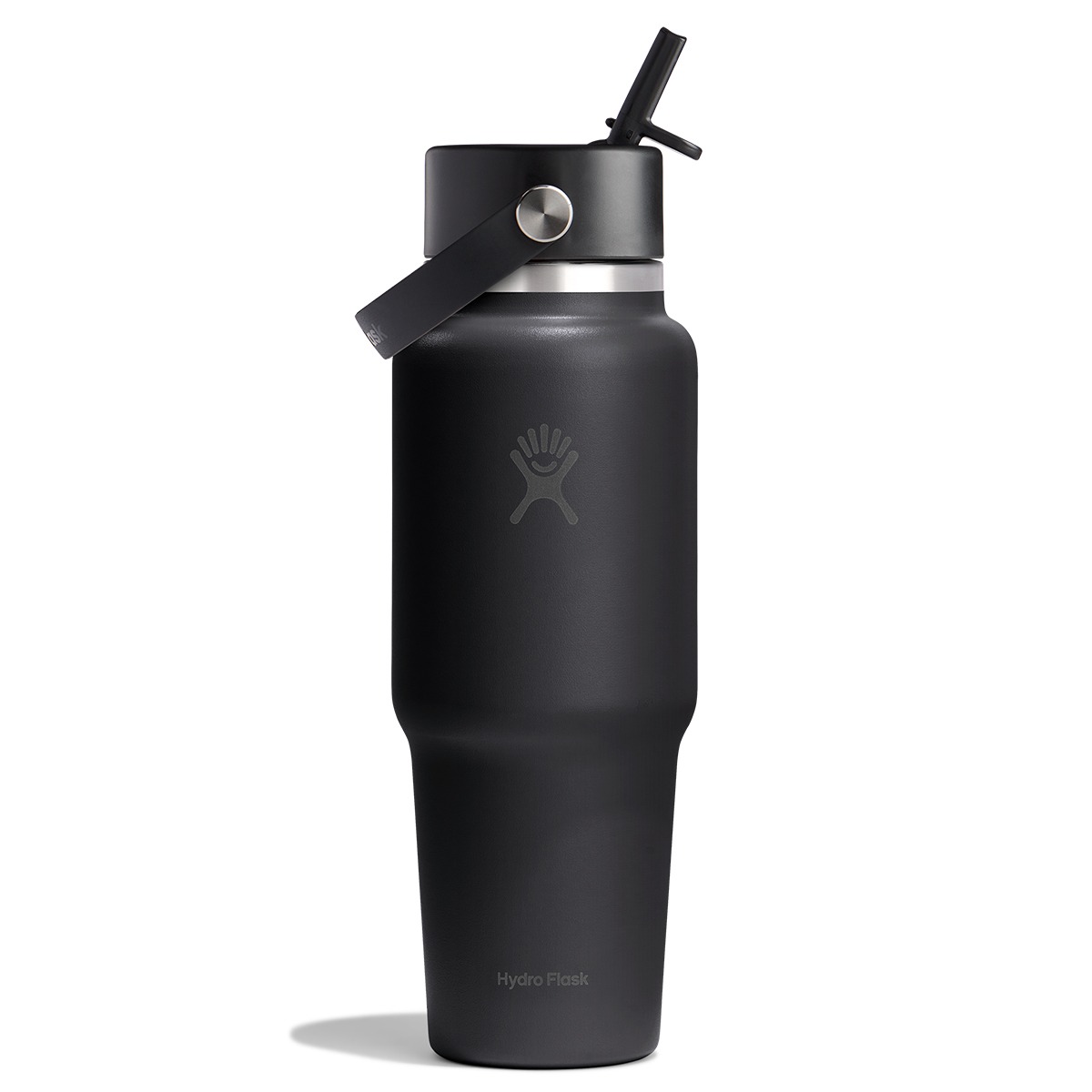 Couvercle Bouteille Hydro Avec Paille - Large Bouche 32oz/40oz - Plastique, Flip Top (Neuf)