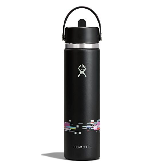 Glitch Collection - 24 oz Bottle with Flex Straw Cap