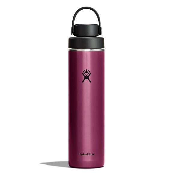 24 oz Lightweight Chug Cap Bottle - Garnet Red