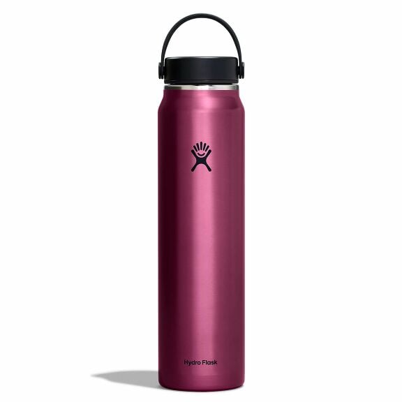 40 oz Lightweight Flex Cap Bottle - Garnet Red