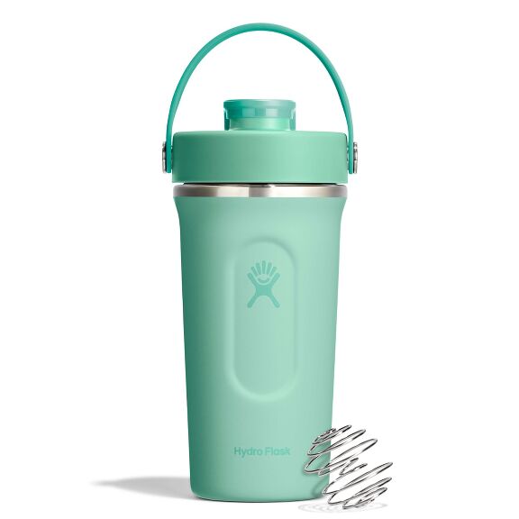 24 oz Insulated Shaker Bottle - Mermaid Green