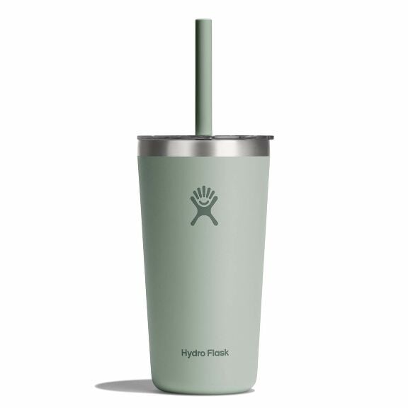 20 oz All Around Tumbler Clear Straw Lid - Agave