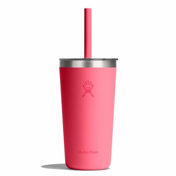 20 oz All Around Tumbler Clear Straw Lid - Popstar Pink