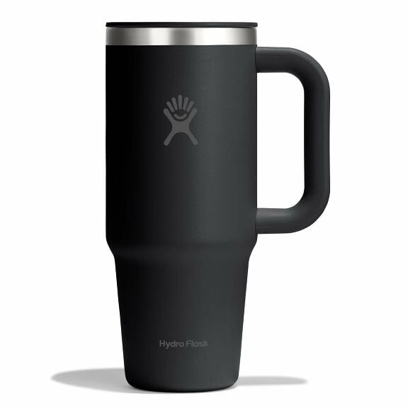 24 oz Travel Tumbler Mug - Tonal Black