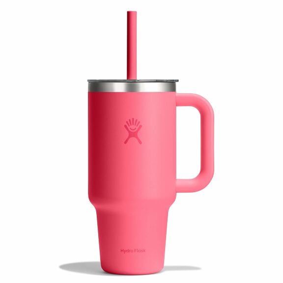 32 oz Travel Tumbler Clear Lid - Popstar Pink
