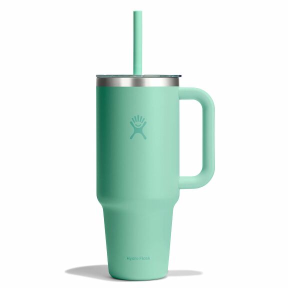 40 oz Travel Tumbler Clear Lid - Mermaid Green