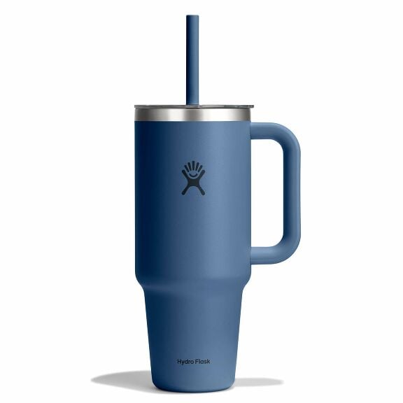 40 oz Travel Tumbler Clear Lid - Harbor Blue