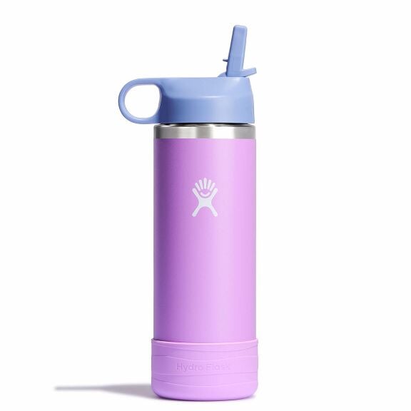 18 oz Kids Wide Mouth w/ Straw Cap - Anemone