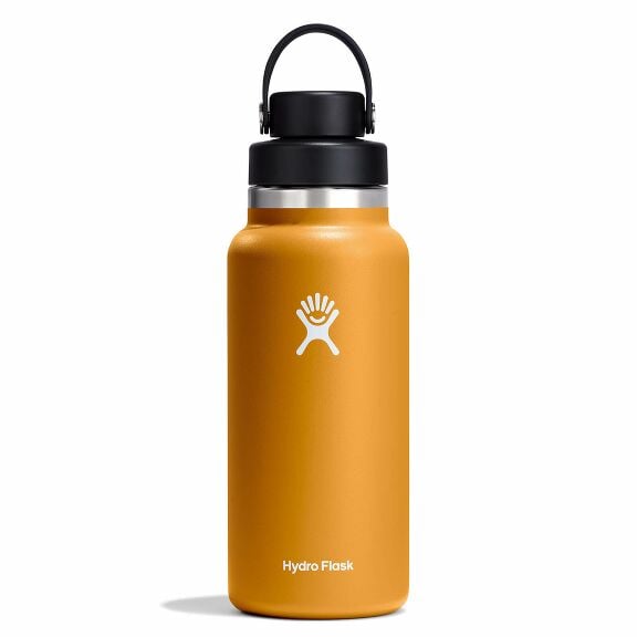 32 oz Wide Mouth with Flex Chug Cap - Fossil