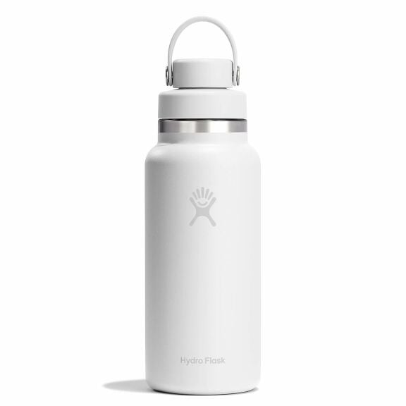 32 oz Wide Mouth with Flex Chug Cap - Tonal White
