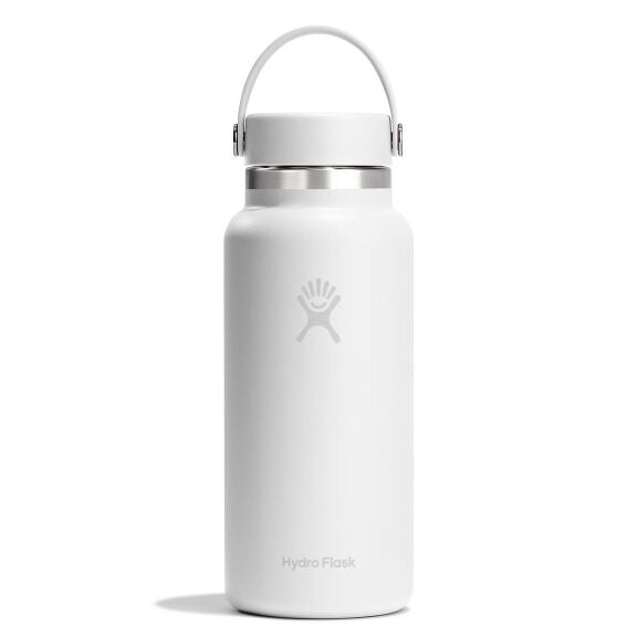 32 oz Wide Mouth Bottle - Tonal White