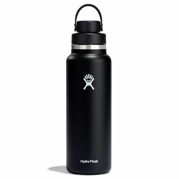 40 oz Wide Mouth with Flex Chug Cap - Black