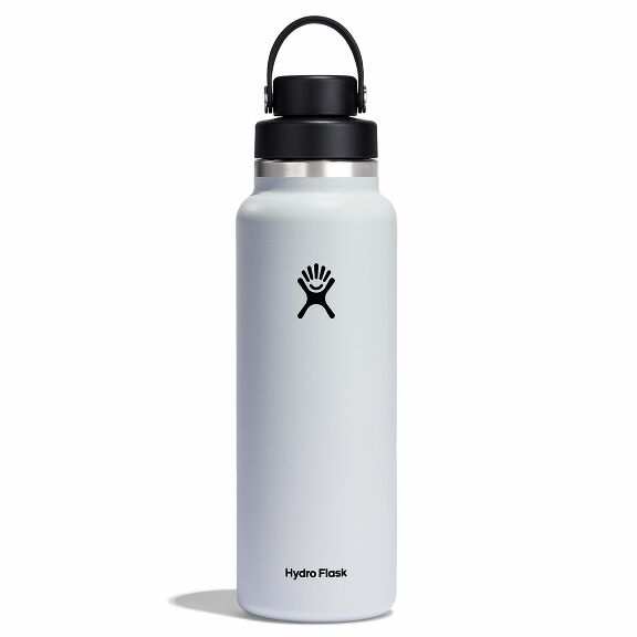 40 oz Wide Mouth with Flex Chug Cap - White