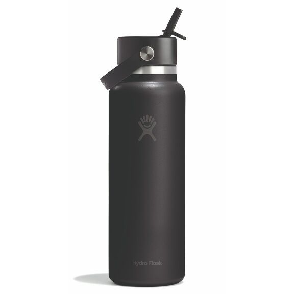 40 oz Wide Flex Straw Cap - Black