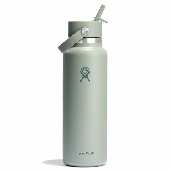 40 oz Wide Mouth with Flex Straw Cap - Tonal Agave
