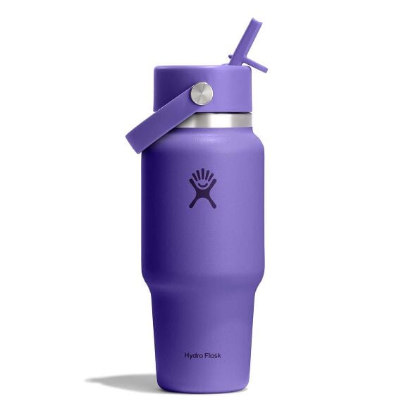 24 oz Travel Bottle with Flex Straw Cap