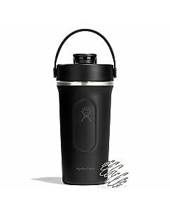 24 oz Insulated Shaker Bottle - Black