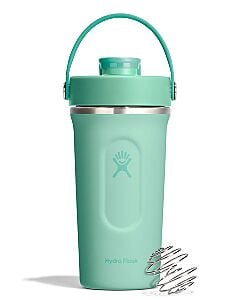 24 oz Insulated Shaker Bottle - Mermaid Green