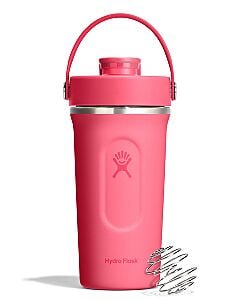 24 oz Insulated Shaker Bottle - Popstar Pink
