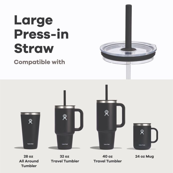 Hydro Flask Press-In Straw Lid - Thumbnail 4