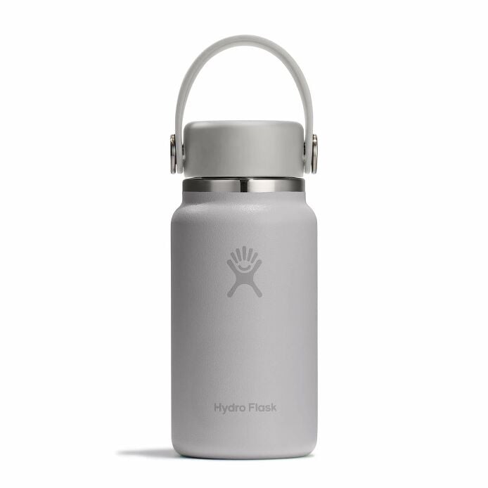 6.7 oz of tiny sips in a mini Hydro Flask bottle