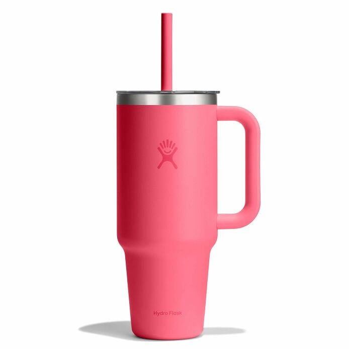 in4mation HI FLASK 40oz タンブラー Travel Tumbler: 40 oz Tumbler with Handle | Hydro Flask