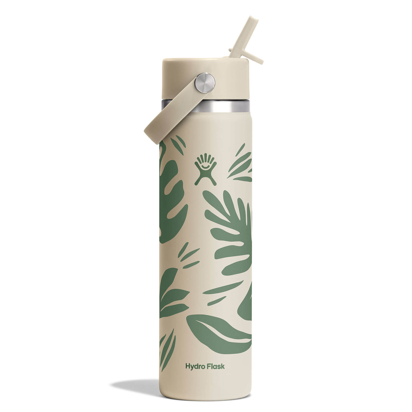 24 oz Wide Mouth Water Bottle w/ Flex Straw Cap | Hydro Flask