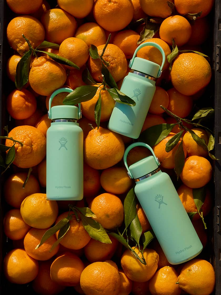 200 mL, 300 mL and 400 mL Micro Hydro's laying in a bin oranges