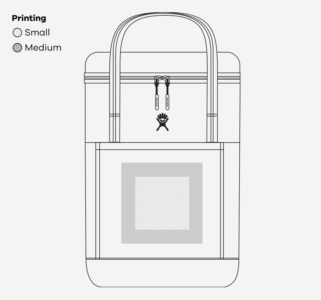 20 L Carry Out Pack printing